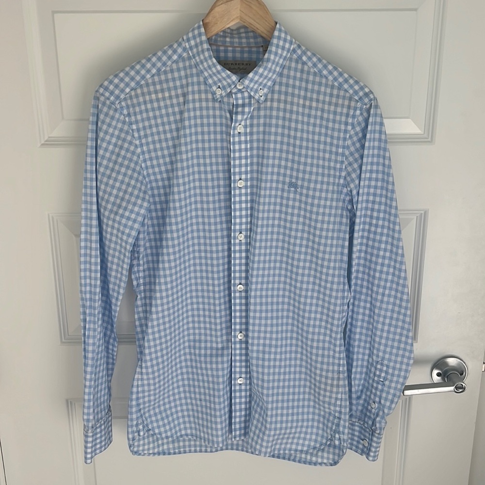 Burberry Men’s Long Sleeve Button Down